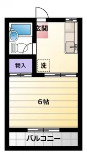 パレスエクセレントB【2階】の間取り