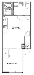 東京都目黒区下目黒3【マンション】の間取り