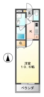 ステラウッドソレイユ惣社【2階】の間取り