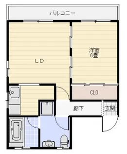 神奈川県横浜市旭区中沢2【アパート】の間取り