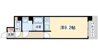 エスリード堂島【4階】の間取り