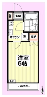 武蔵野ハイツ【2階】の間取り