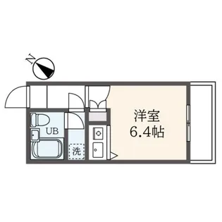 ティアロレジデンス【1階】の間取り