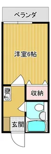 和歌山県新宮市緑ケ丘1【アパート】の間取り