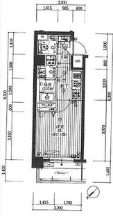 プレール・ドゥーク月島【5階】の間取り
