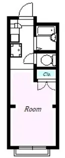 ANNEX新川崎【2階】の間取り