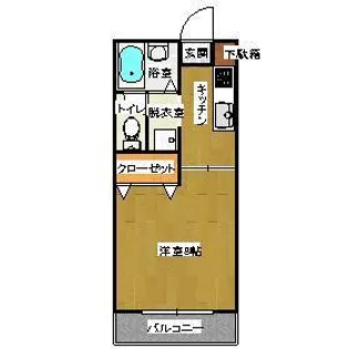 エスパシオ【2階】の間取り