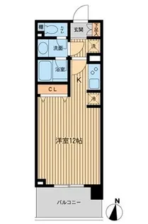 ドゥーエ横濱台町【3階】の間取り