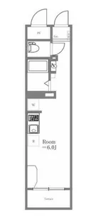 セブンスターハイツ代々木第二【1階】の間取り