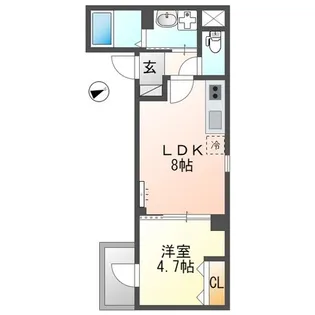 グランチェスタ【2階】の間取り