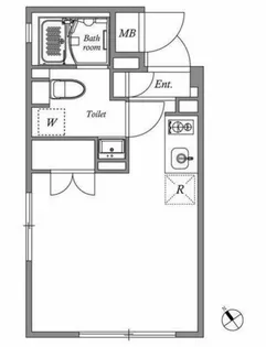 ASTILE用賀II【5階】の間取り