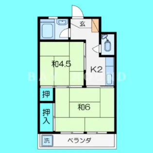 伊澤ビル【3階】の間取り