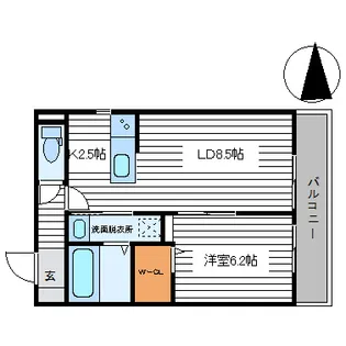 東京都練馬区石神井町8【マンション】の間取り