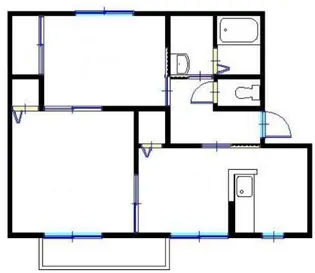ハートフルハイツ【2階】の間取り