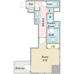 ティアレ【2階】の間取り