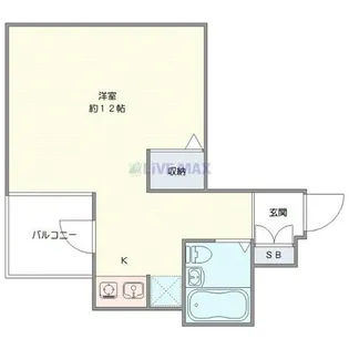 ベルトピア松戸第8【3階】の間取り
