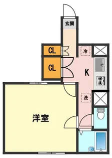 東京都葛飾区新小岩4【アパート】の間取り