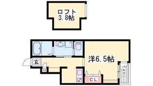 あんしん+宮川町【1階】の間取り