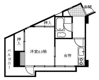 コクセイマンション【2階】の間取り