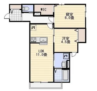 ブランドール五反野II【3階】の間取り