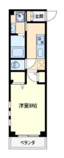 リバーサイドスズハル【3階】の間取り