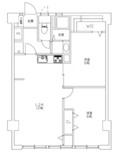 東和ビル【6階】の間取り