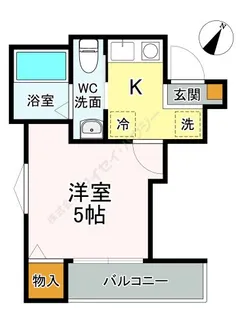 ルミナ境之谷【3階】の間取り