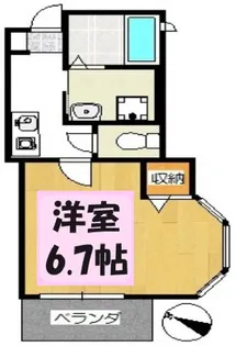 埼玉県さいたま市浦和区元町1【アパート】の間取り