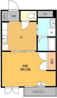 メゾン平間I【2階】の間取り