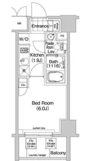 コンフォリア春日富坂【2階】の間取り