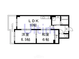 エスポワール桃栄【3階】の間取り
