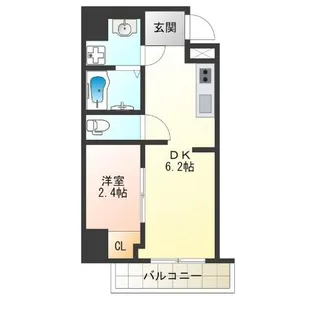 SOAR SHINIMAMIYA【6階】の間取り