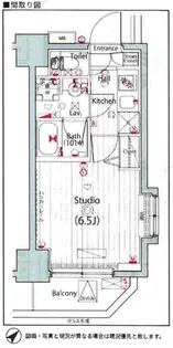 ガーラ・シティ横浜反町【5階】の間取り