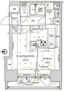 ARKMARK浅草【9階】の間取り