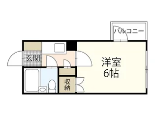 Mビル3【4階】の間取り