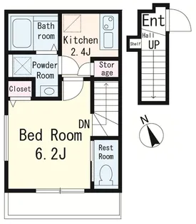 メローン【2階】の間取り