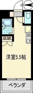 サンハイツ堀之内E【2階】の間取り