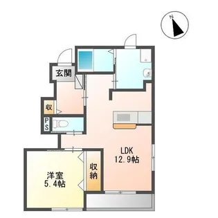 サンファミーユ【1階】の間取り