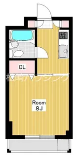 サンアベニュー【2階】の間取り