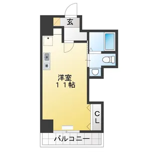 A・City三河安城北館【6階】の間取り