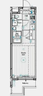 メインステージ二子多摩川【3階】の間取り