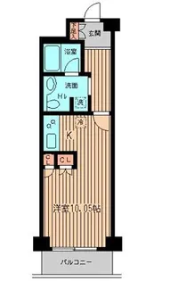 ガーデン目黒南【1階】の間取り