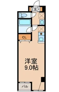 ペリエ市川I【4階】の間取り