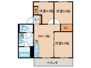 ハイムチェリ-【2階】の間取り