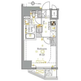 AZEST亀有【3階】の間取り