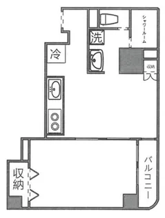 ワコーレ田端【4階】の間取り