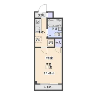 淵野辺第9ビル【3階】の間取り