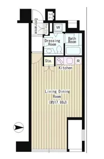 Creare麹町【6階】の間取り