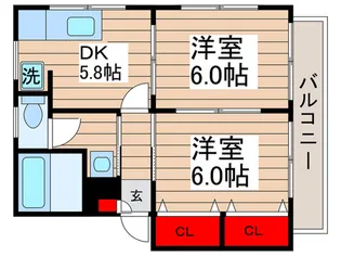 ウェル【2階】の間取り
