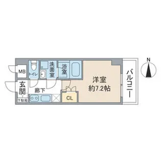 VANCOUVER1118大曽根【4階】の間取り